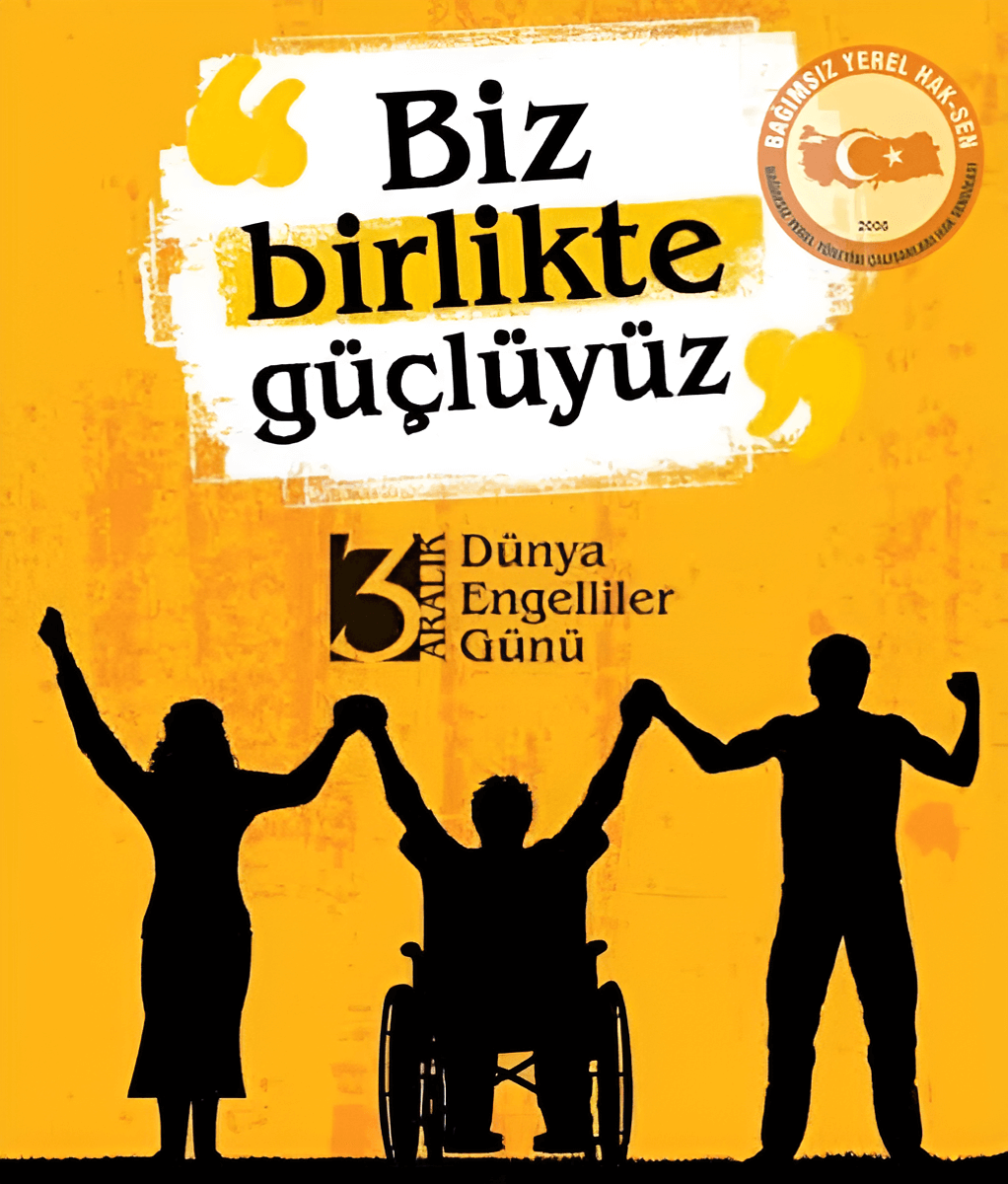 3 Aralık Dünya Engelliler Günü