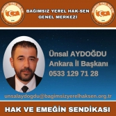 Ankara Sendika İl Başkanlığı Görev Deviri