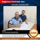 T.C. Bayraklı Belediyesi'nden yeni bir üyemiz daha aramıza katıldı!