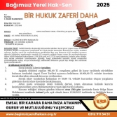YAPARSA BAĞIMSIZ YEREL HAK-SEN YAPAR !!!