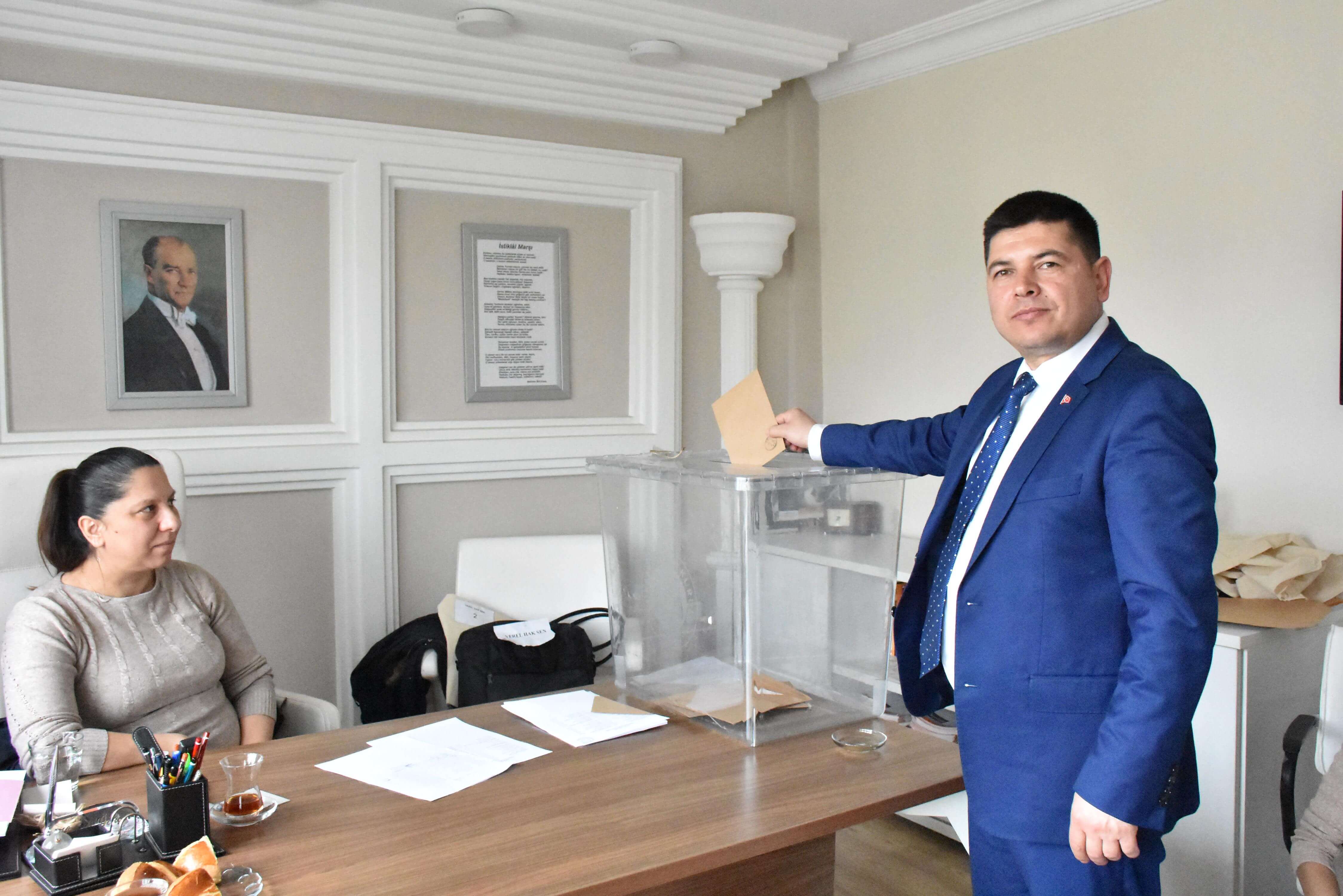 YEREL HAKSENİN YENİ GENEL BAŞKANI YAVUZ TOPTAŞ OLDU.