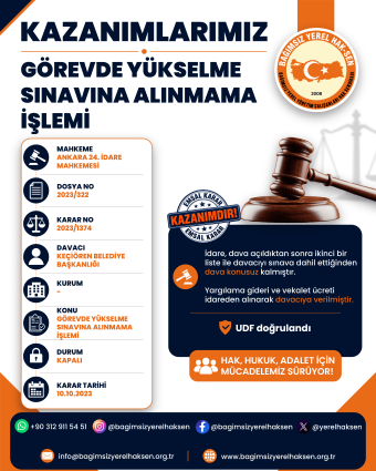 Görevde Yükselme Sürecinde Hukuki Kazanım