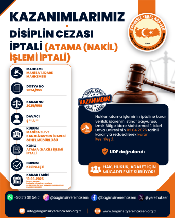 Naklen Atama İşlemine Yargıdan Kesin İptal: Emsal Karar!